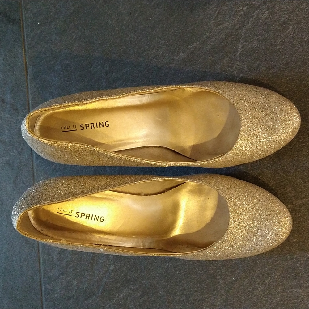 Spring Champagne 🥂 high heels size 10 wedding high heels new year's eve party